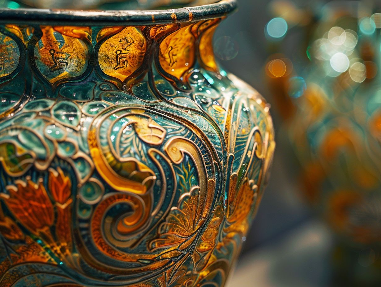 How Did Ancient Glass Art Evolve Over Time?